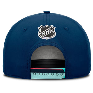 Fanatics Men's NHL Seattle Kraken 2025 Adjustable Draft Hat Navy blue