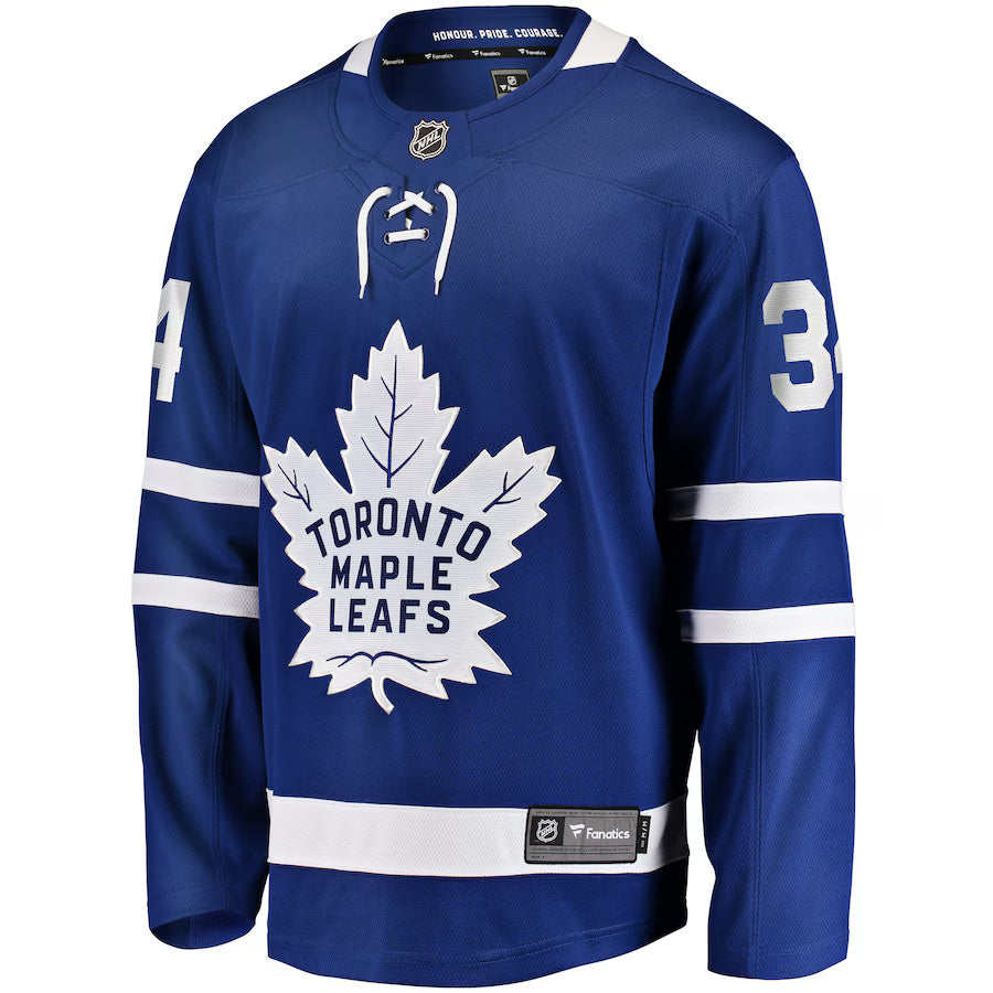 Fanatics Men's NHL Toronto Maple Leafs Auston Matthews Breakaway Home Jersey royal blue