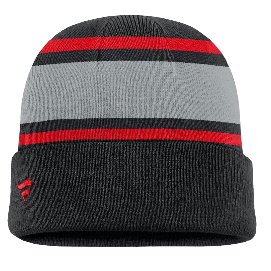 Fanatics Men's NHL Vancouver Canucks 2025 Varsity Cuffed Knit Toque Black grey