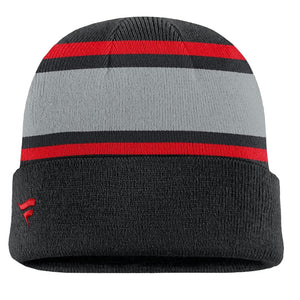 Fanatics Men's NHL Vancouver Canucks 2025 Varsity Cuffed Knit Toque Black grey