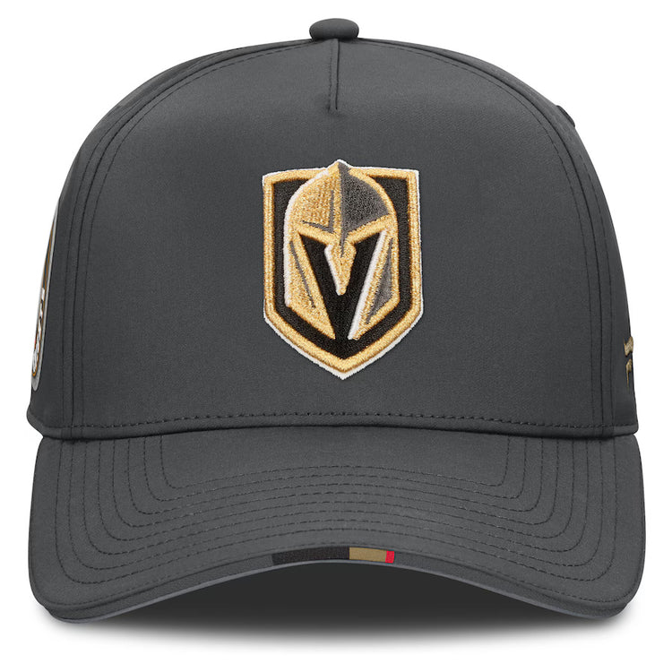 Fanatics Men's NHL Vegas Golden Knights 2025 Adjustable Draft Hat Grey