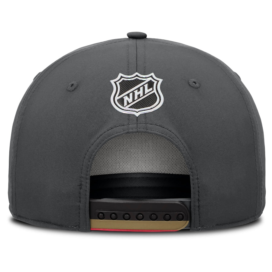 Fanatics Men's NHL Vegas Golden Knights 2025 Adjustable Draft Hat Grey