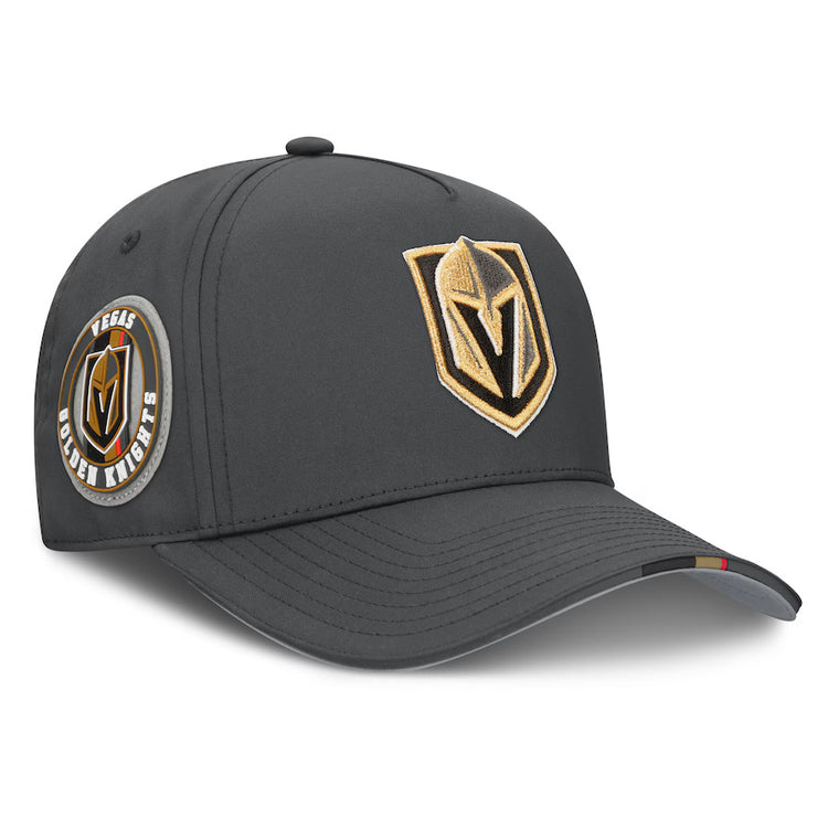 Fanatics Men's NHL Vegas Golden Knights 2025 Adjustable Draft Hat Grey