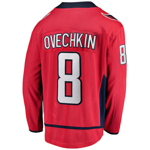 Fanatics Men's NHL Washington Capitals Alexander Ovechkin Breakaway Home Jersey red