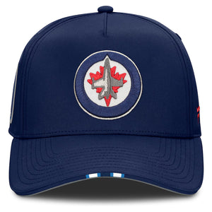 Fanatics Men's NHL Winnipeg Jets 2025 Adjustable Draft Hat Blue