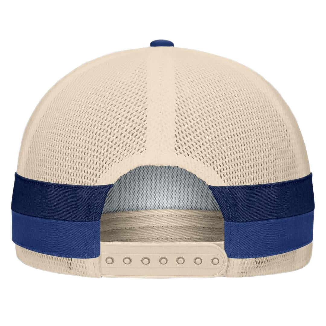 Fanatics Men's NHL Winnipeg Jets 2025 Prestige 5 Panel A-Frame Hat Blue/Cream