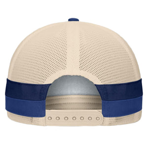 Fanatics Men's NHL Winnipeg Jets 2025 Prestige 5 Panel A-Frame Hat Blue/Cream