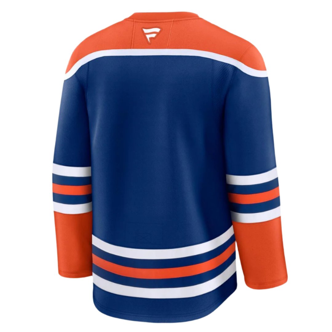 Fanatics NHL Edmonton Oilers Premium Home Jersey Blue 1