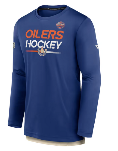 Men's Edmonton Oilers adidas Royal 2023 NHL Heritage Classic Primegreen  Authentic Jersey