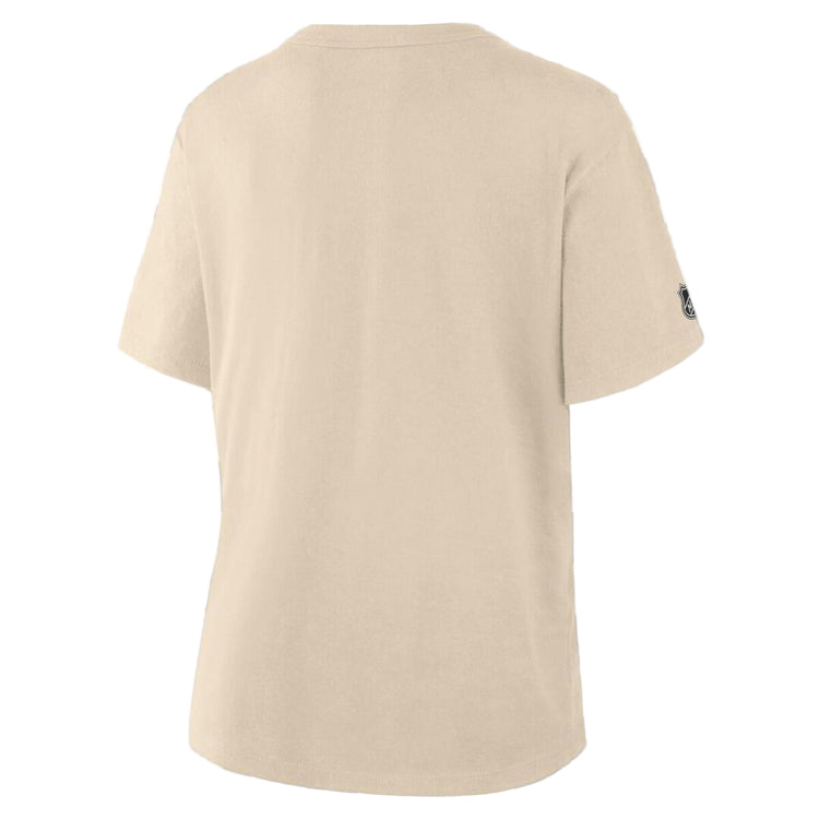 Fanatics Women's NHL Edmonton Oilers 2025 Alternate T-Shirt cream beige tan