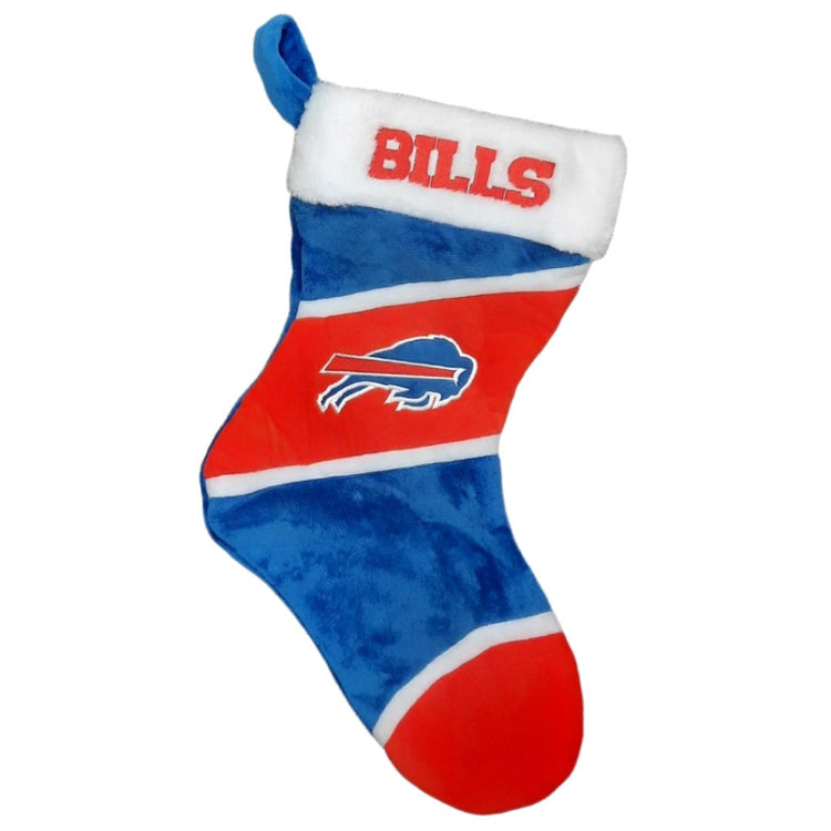 FOCO NFL Buffalo Bills Christmas Stocking Blue Red