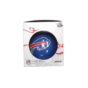 FOCO NFL Buffalo Bills Glass Ball Ornament Blue