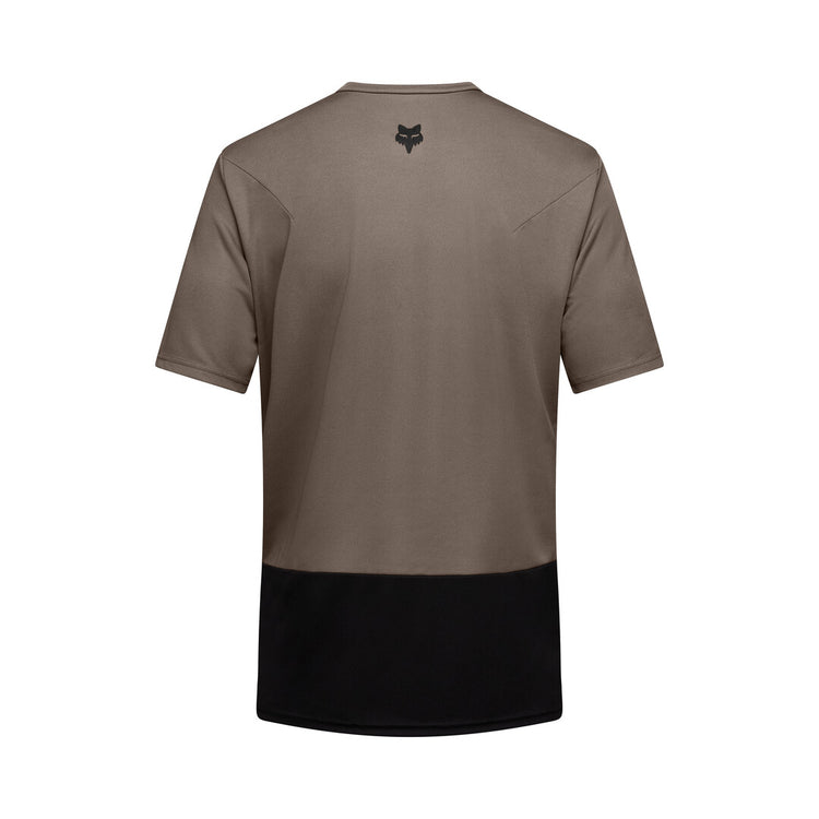 FOX Men's Ranger Wordmark Short Sleeve Bike Jersey nutmeg