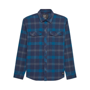 FOX Men's Survivalist Core Long Sleeve Flannel midnight blue