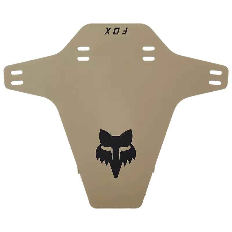 FOX One Size Front Mounted Mud Guard Mocha