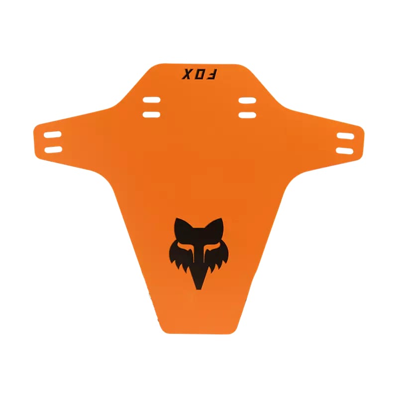 FOX One Size Front Mounted Mud Guard Orange