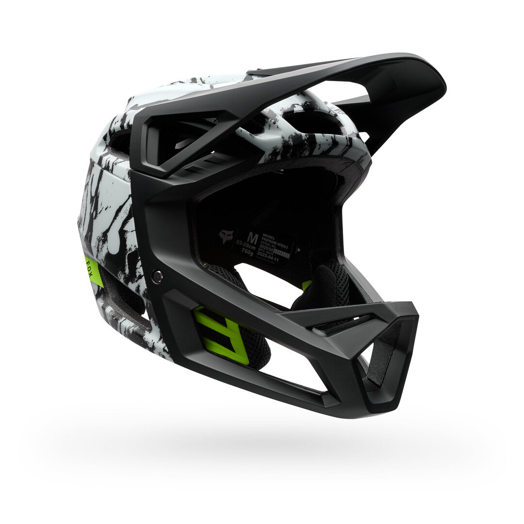 FOX ProFrame MIPS Full Face Bike Helmet thrive white