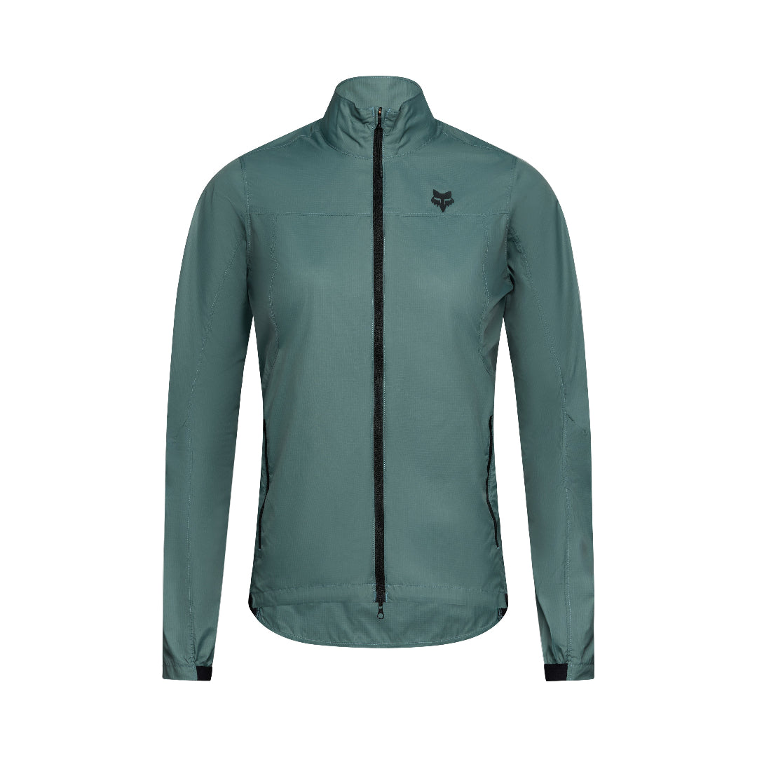 FOX Women's Ranger Wind Bike Jacket sage