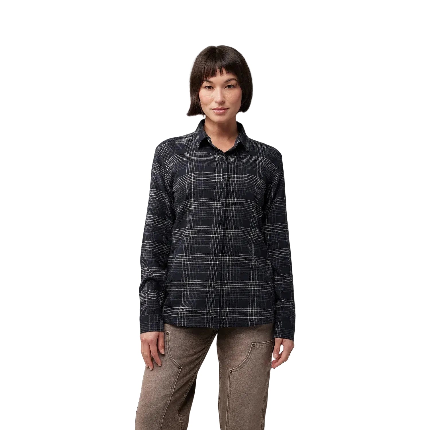 FOX Women's Survivalist Stretch Flannel Shirt Black