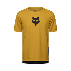 FOX Youth Ranger FOX Head Short Sleeve Bike Jersey bronze