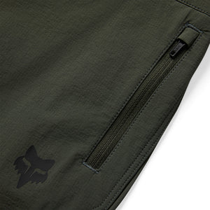 FOX Youth Ranger (with Liner) Bike Short ivy green