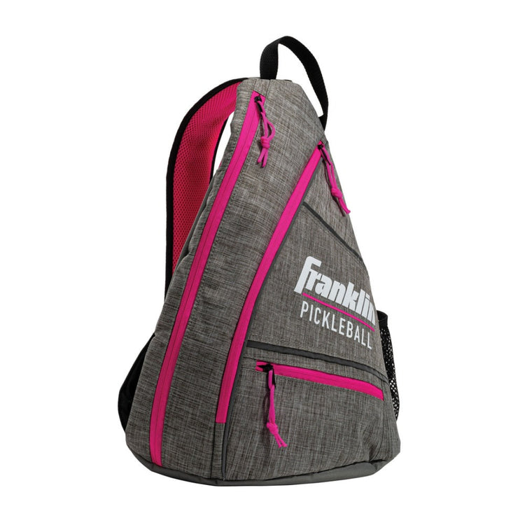 Franklin Pickleball Sling Bag Pink Grey