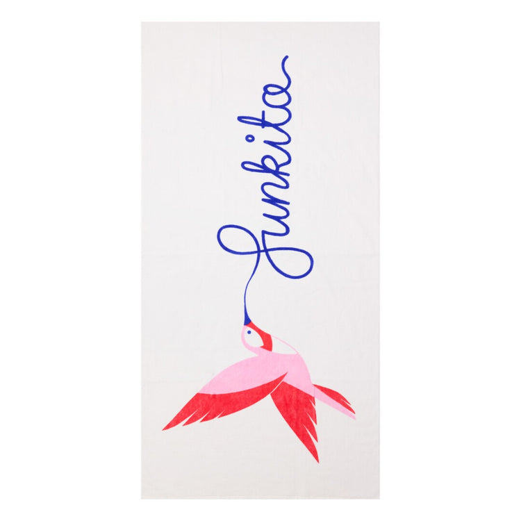 Funkita Cotton Swim Towel white/blue/pink