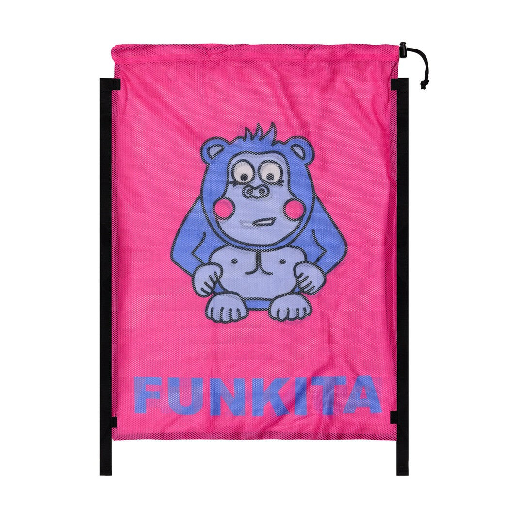 Funkita Mesh Gear Swim Bag Purple Back