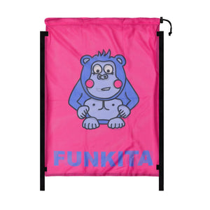 Funkita Mesh Gear Swim Bag Purple Back