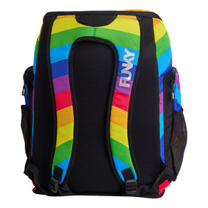 Funky Space Case Swim Backpack Rainbowie