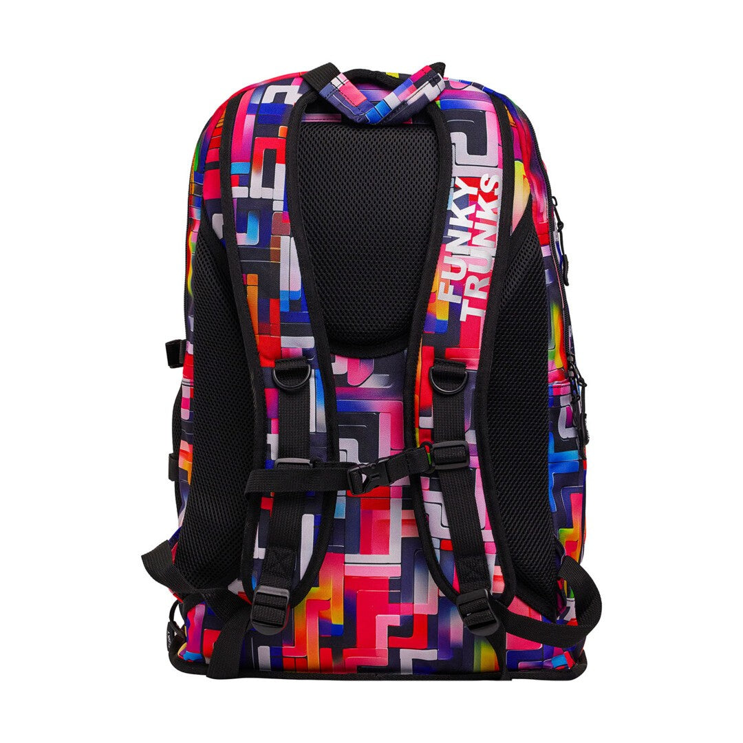 Funky Trunks Elite Squad Swim Backpack Putty Rules