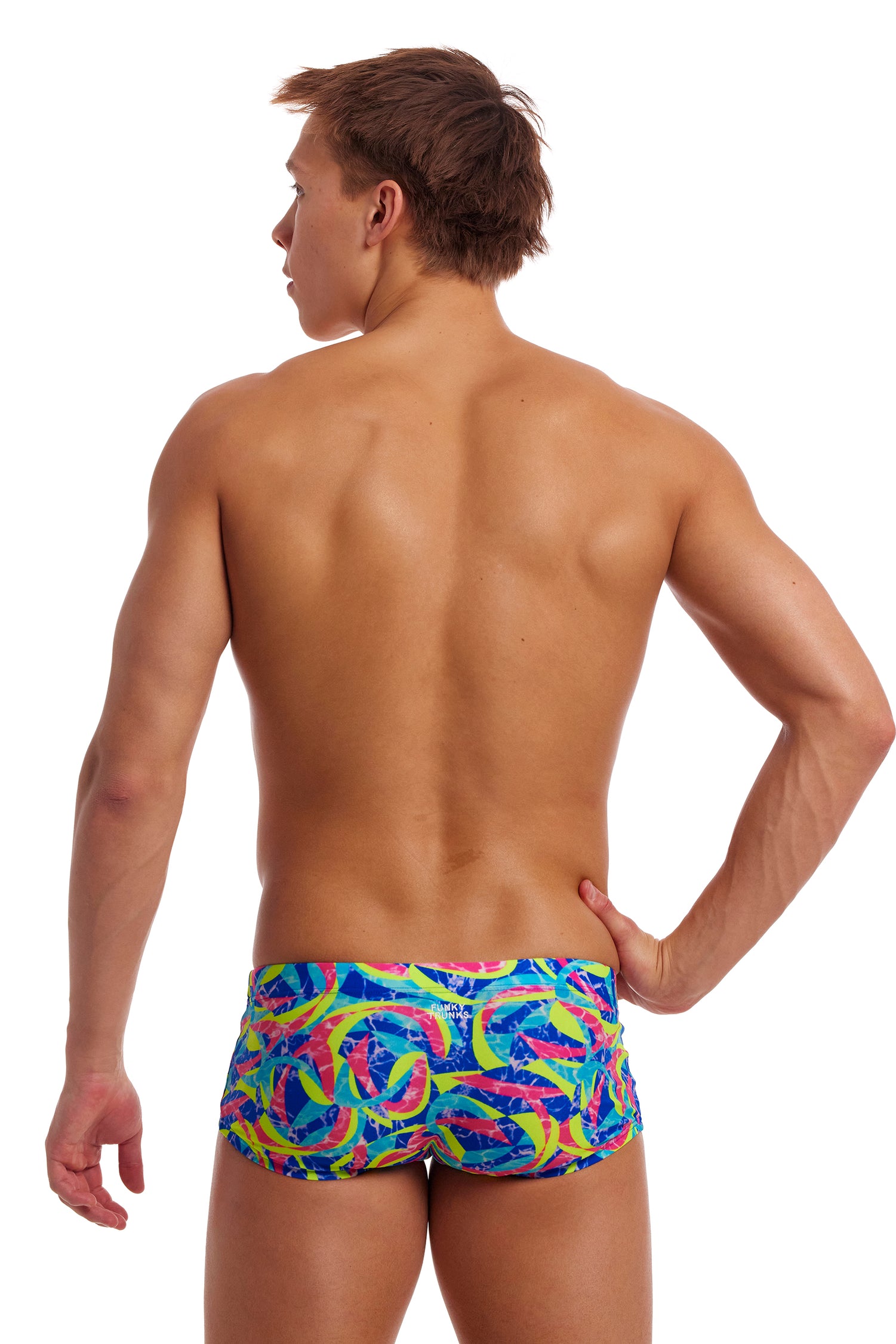 Funky Trunks Men's Classic Swim Trunks Choppy Waters