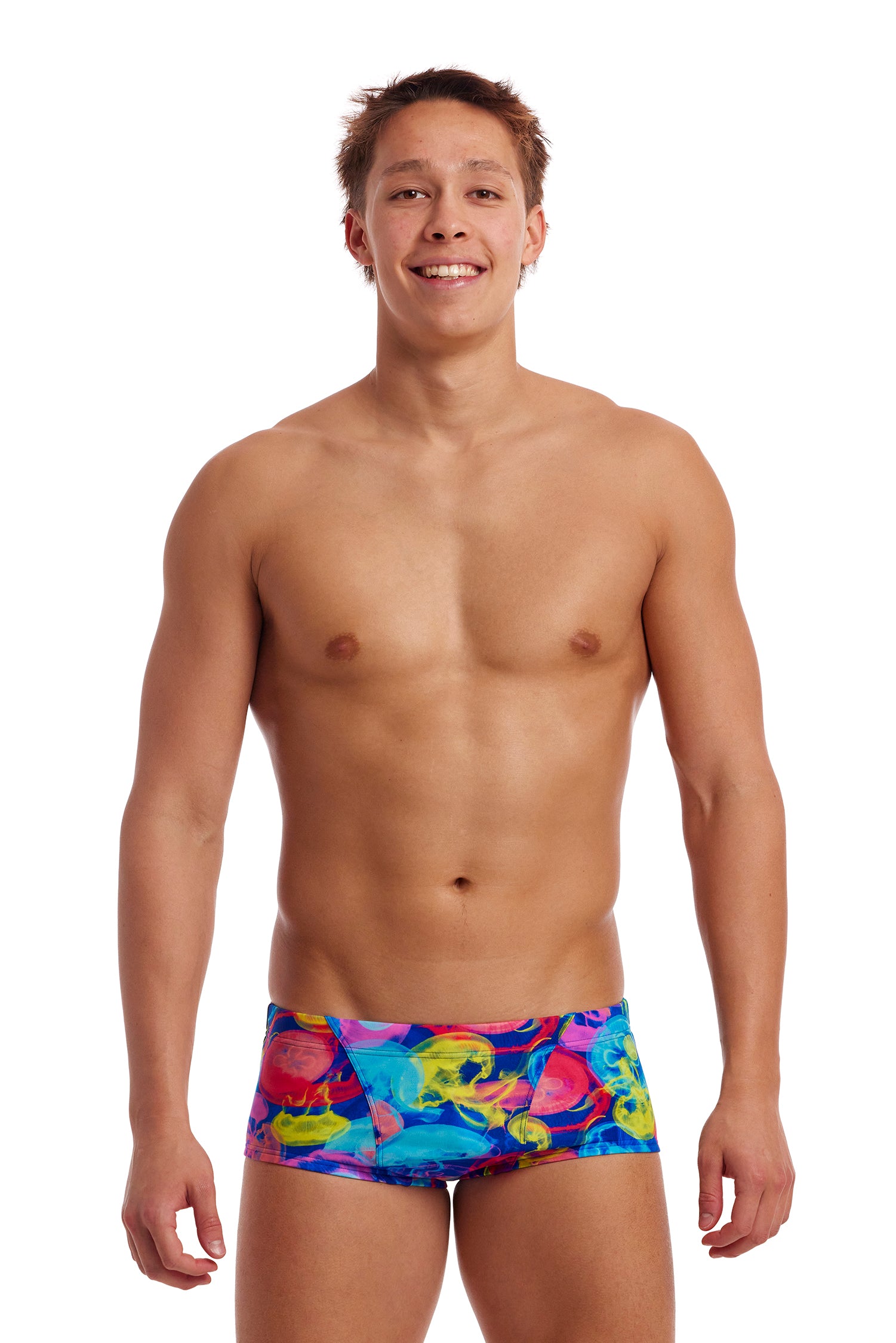 Funky Trunks Men's Classic Swim Trunks Sting Stung
