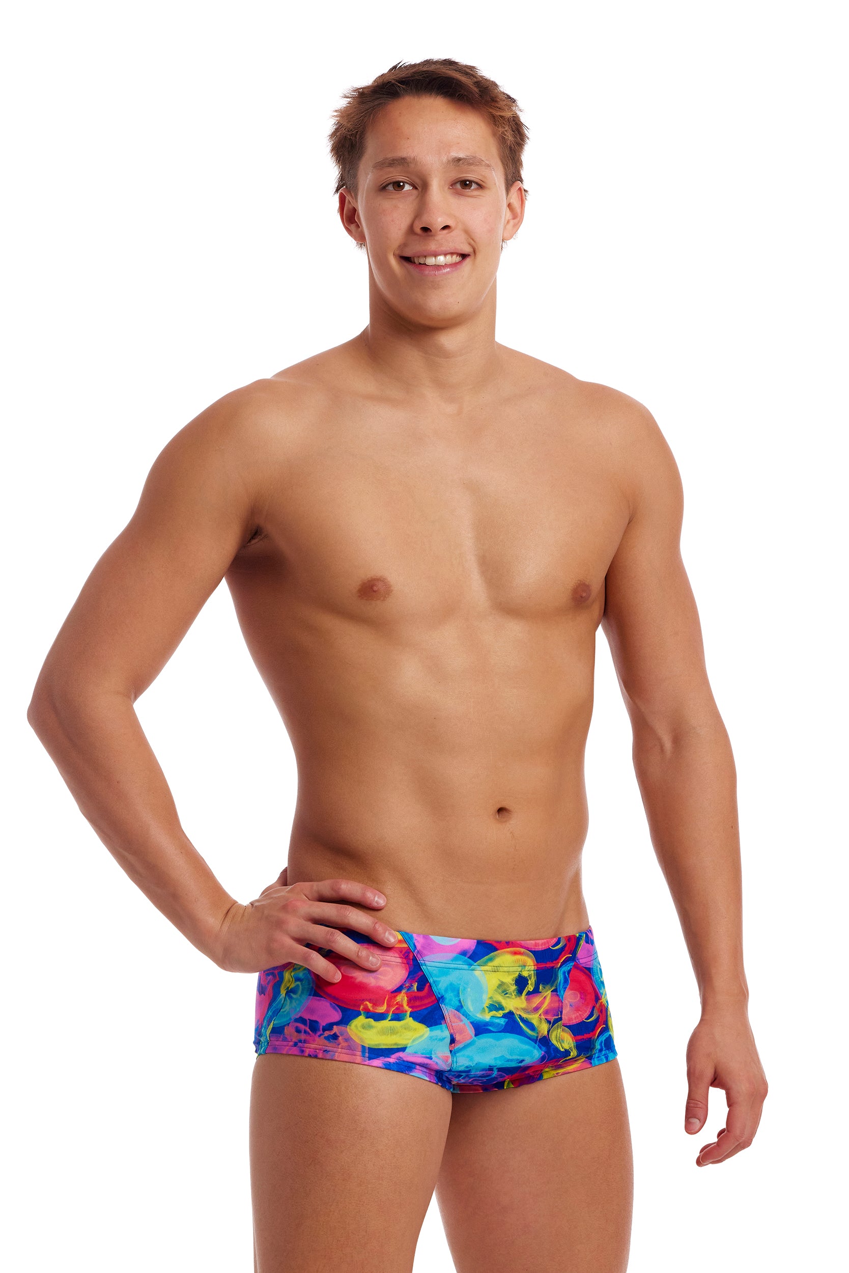 Funky Trunks Men's Classic Swim Trunks Sting Stung
