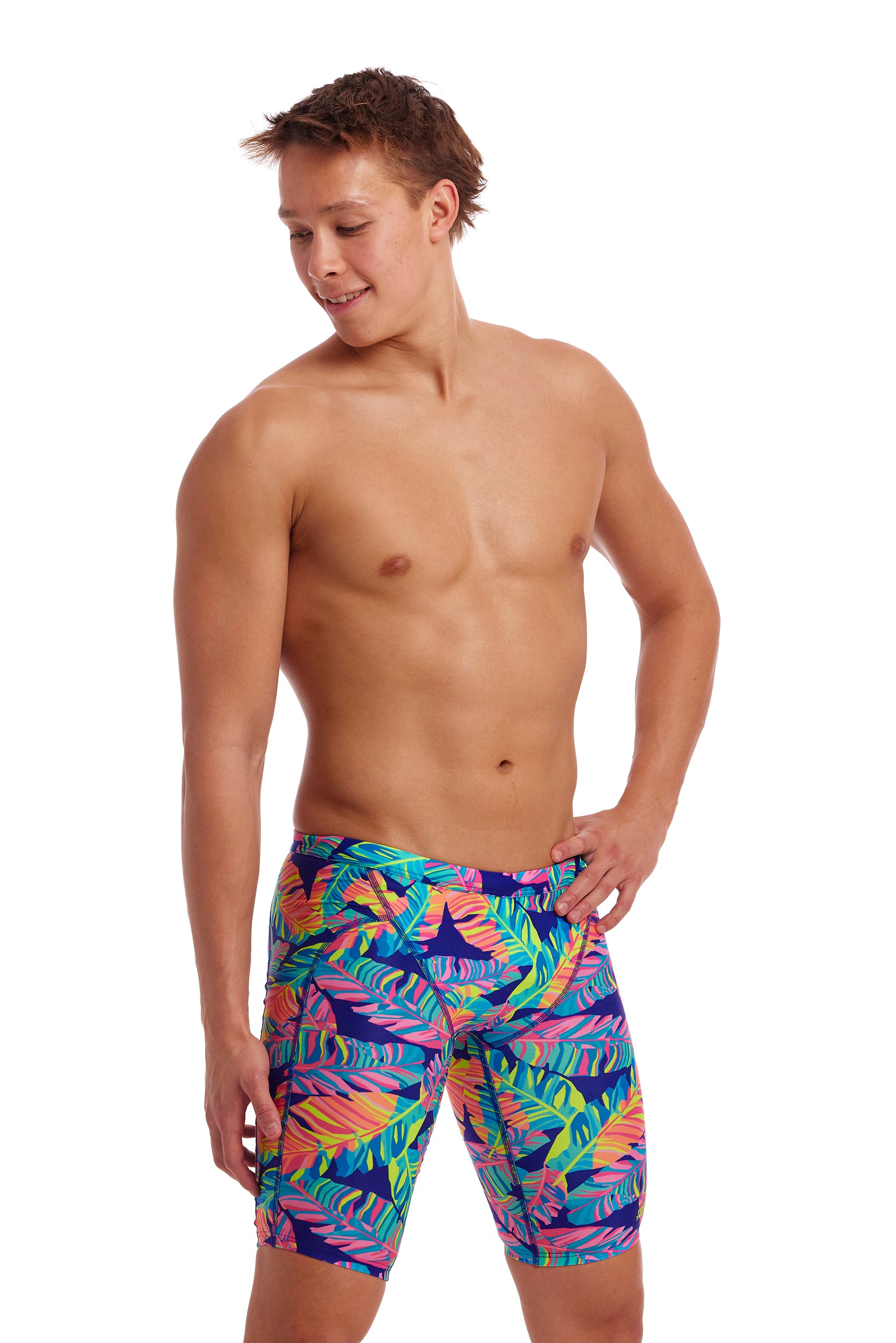 Funky Trunks Men's Training Swim Jammer Leaving Today