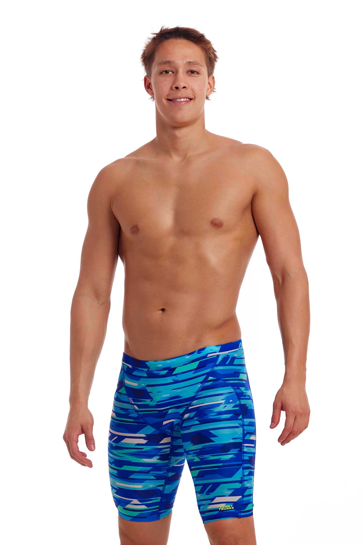Funky Trunks Men's Training Swim Jammer Pace Racer