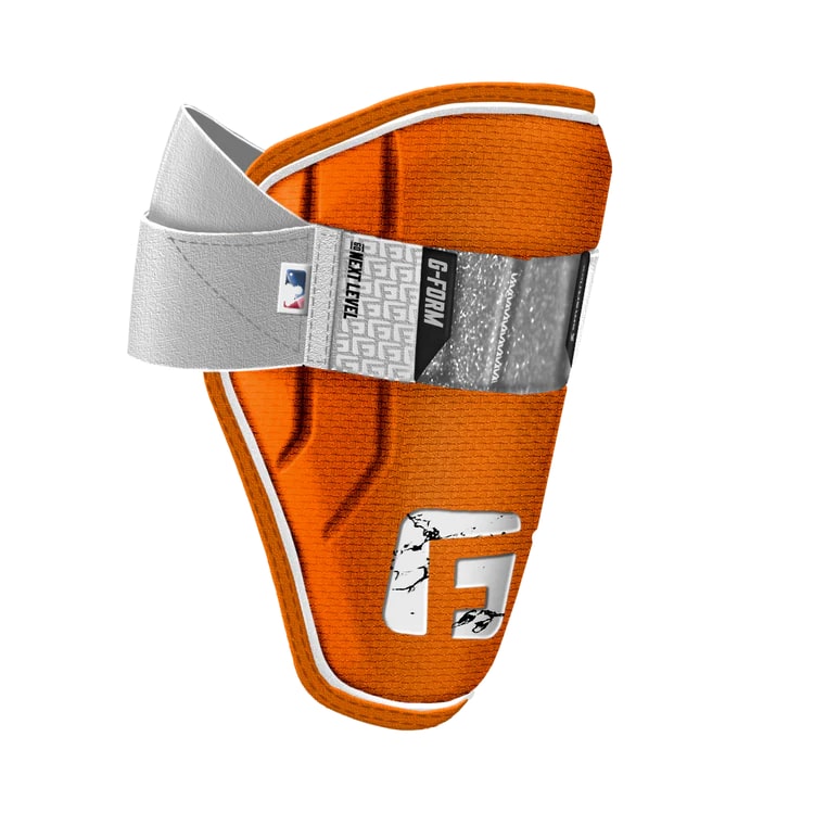 G-Form Junior MLB Baseball Surge Elbow Guard Orange