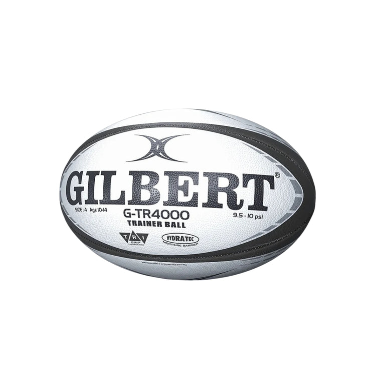 Gilbert G-TR4000 Rugby Trainer Ball black/white