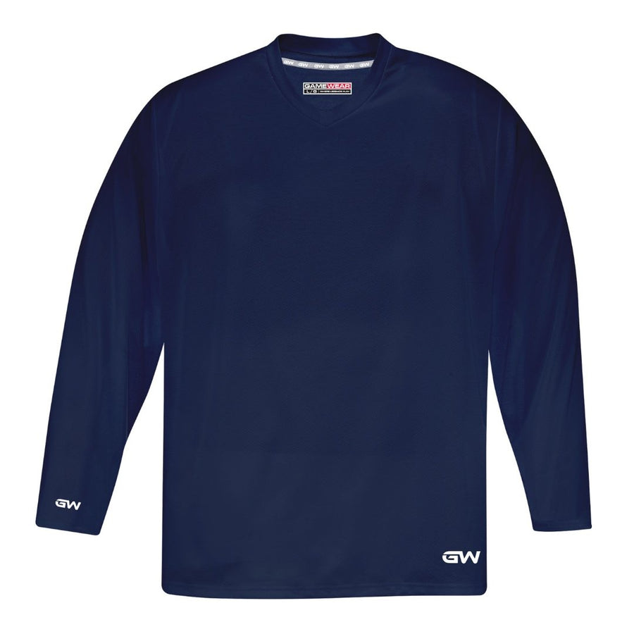 Gamewear Junior Prolite Series Practice Hockey Player Jersey Navy Blue