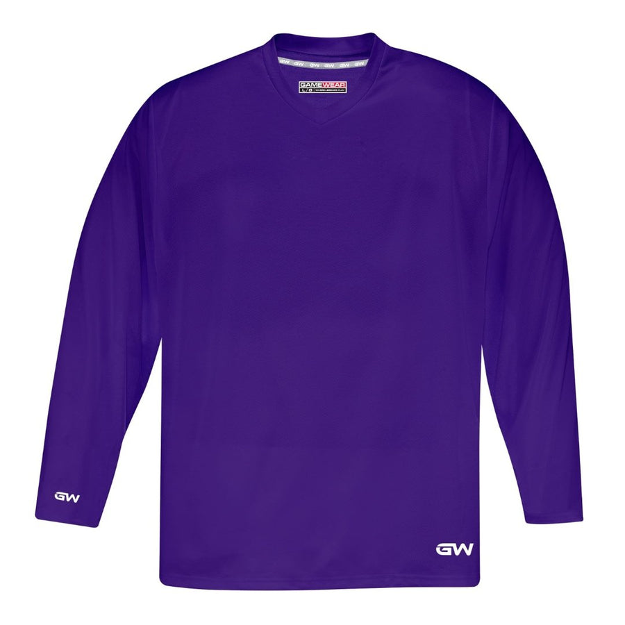 Gamewear Junior Prolite Series Practice Hockey Player Jersey Violet Purple GW5500