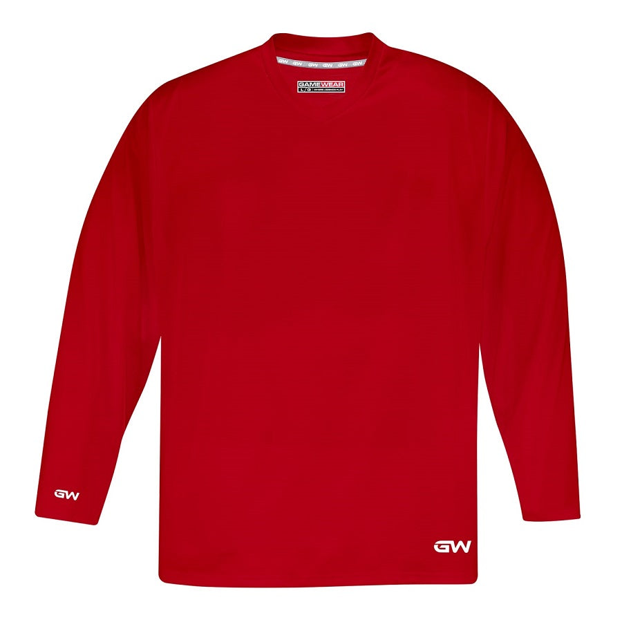 Gamewear Senior Prolite Series Hockey Player Practice Jersey GW5500 red