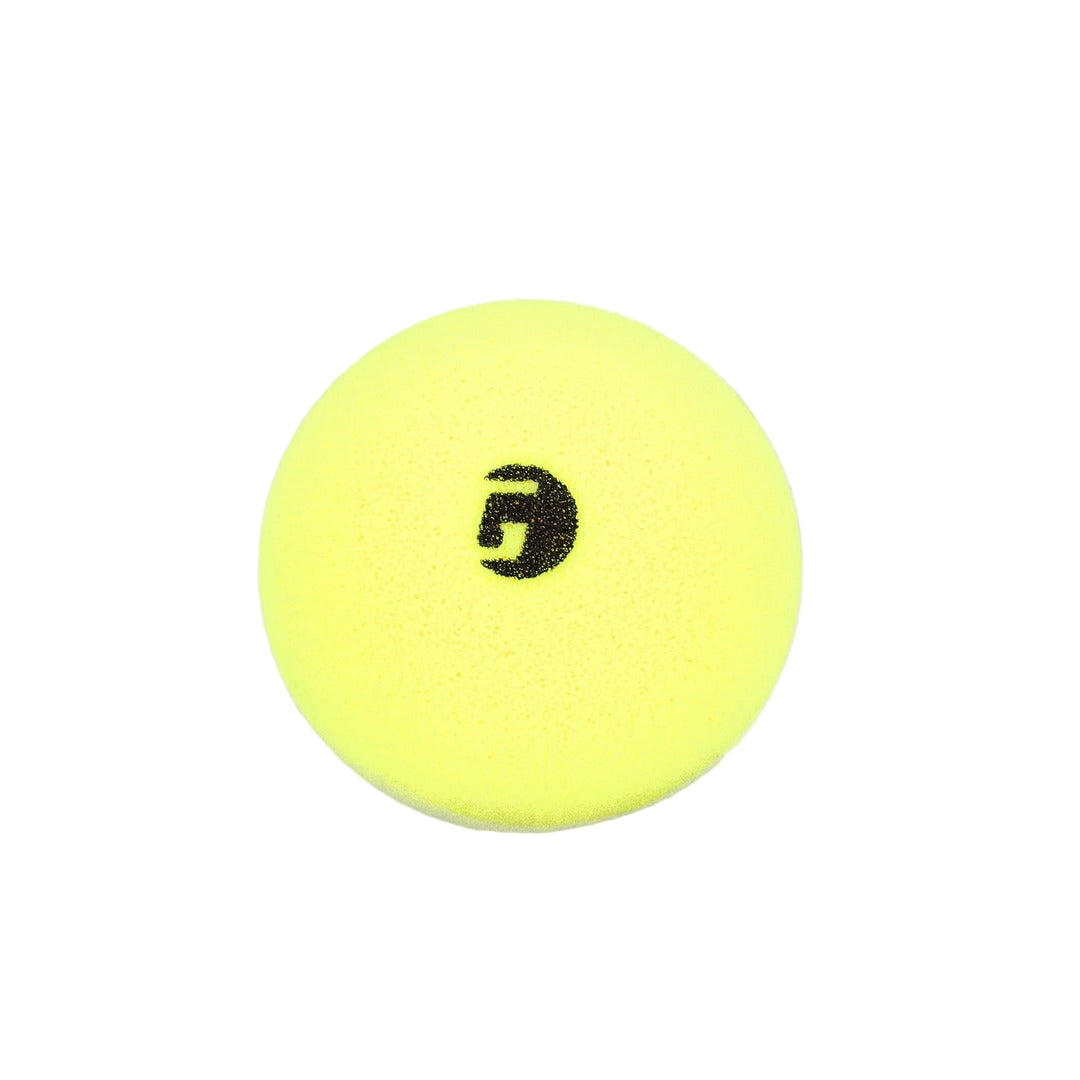 Gamma Librarian Quiet Foam Pickleballs 6-Pack bright yellow