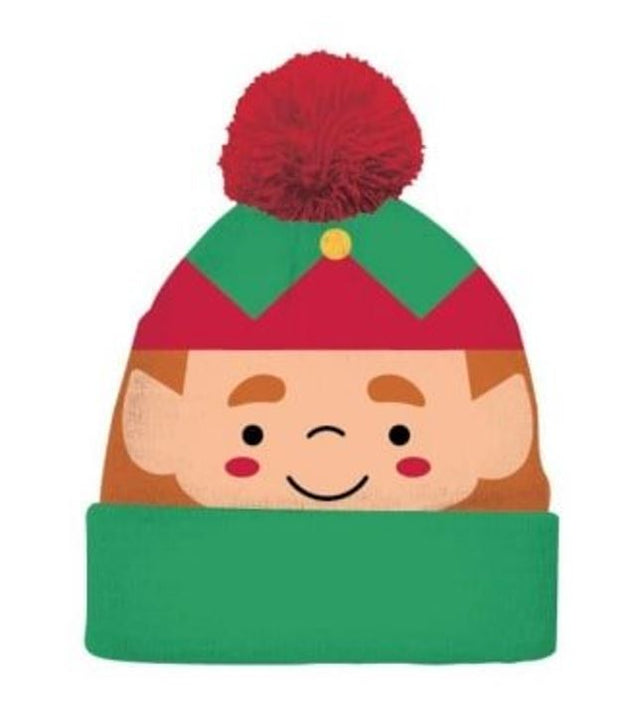Gertex Kids Christmas Toque Elf Green