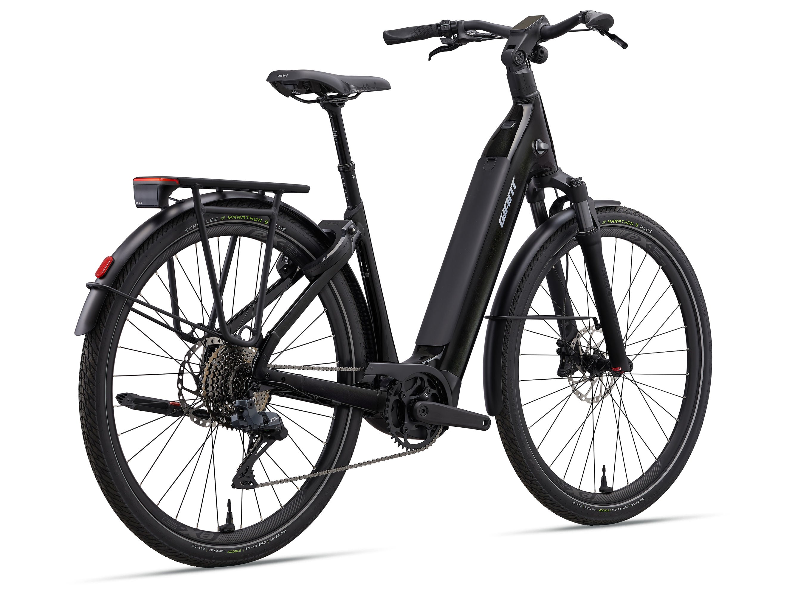 Giant AnyTour E+ 1 Step-Thru Comfort Electric Bike 2027 Panther