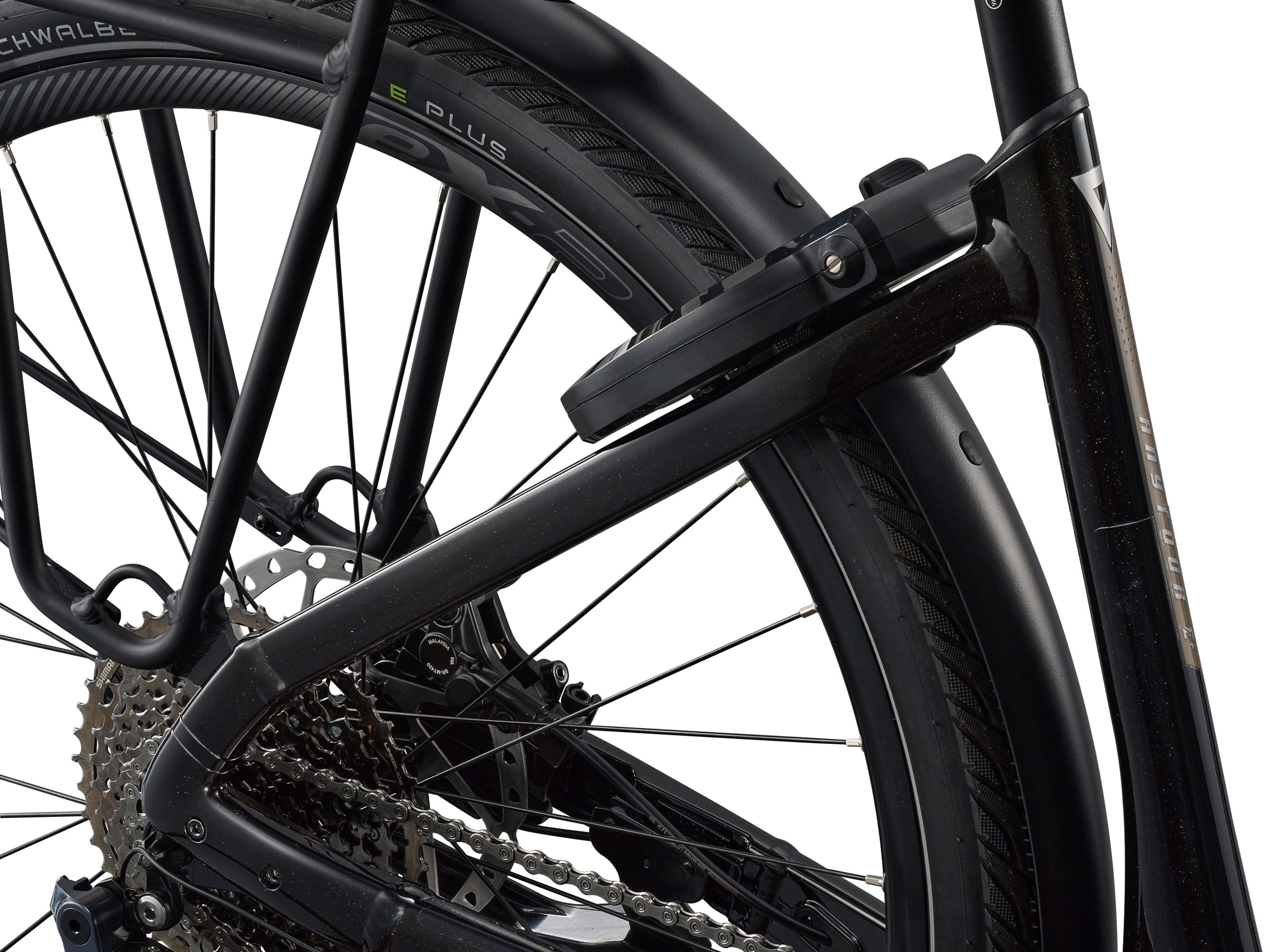 Giant AnyTour E+ 1 Step-Thru Comfort Electric Bike 2027 Panther