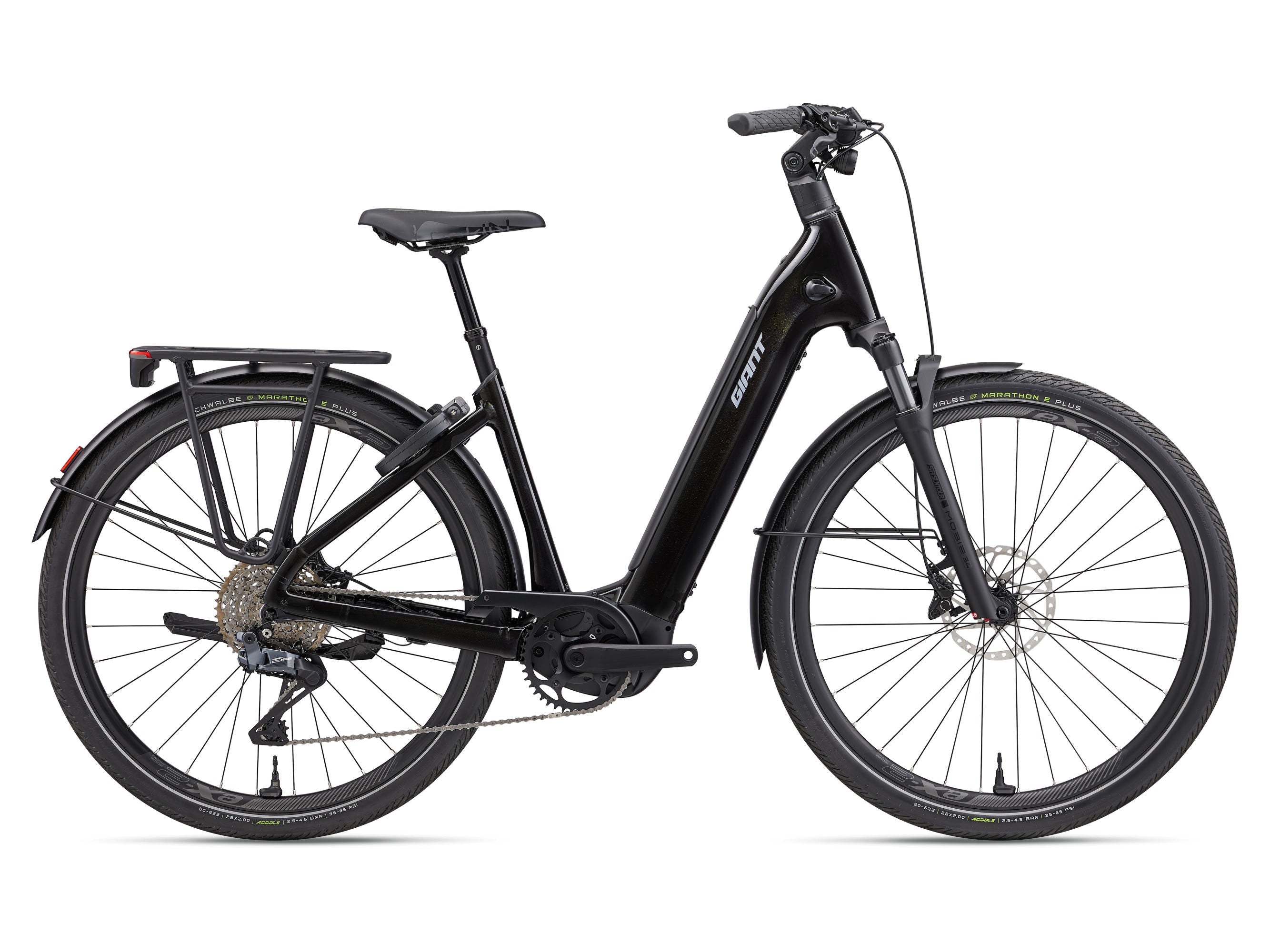 Giant AnyTour E+ 1 Step-Thru Comfort Electric Bike 2027 Panther