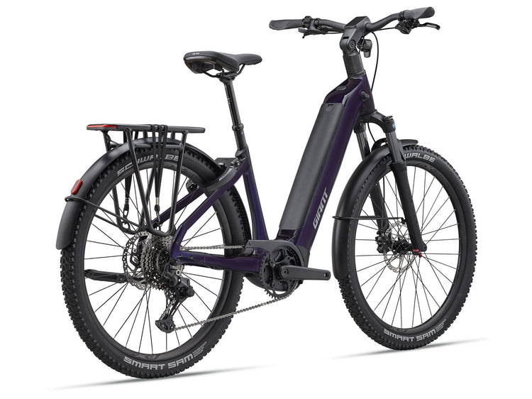 Giant AnyTour X E+ 3 Step-Thru Comfort Electric Bike 2027 Black Currant