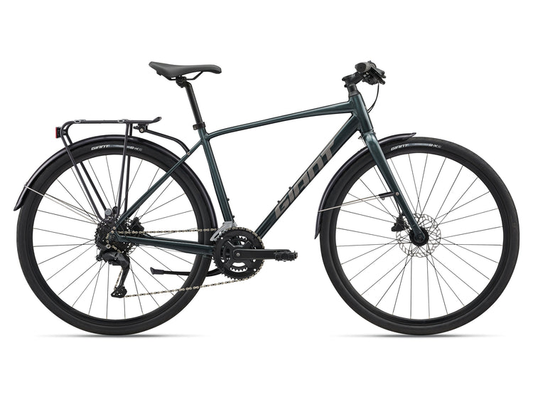 Giant Escape 2 City Hybrid Bike 2026 Asphalt Green