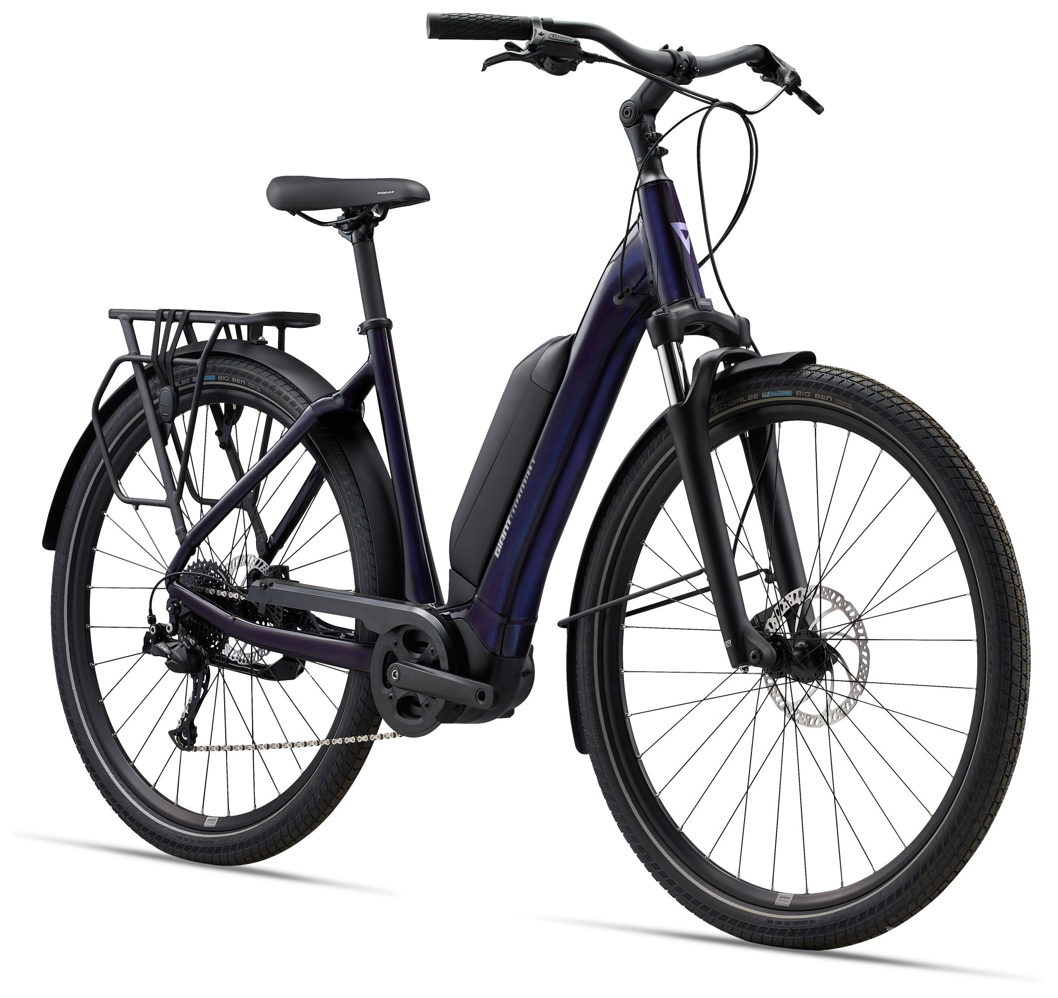 Giant Expression+ Step-Thru Comfort Electric Bike 2026 Blac Currant