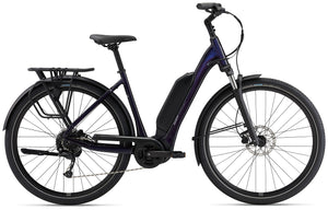 Giant Expression+ Step-Thru Comfort Electric Bike 2026 Black Currant